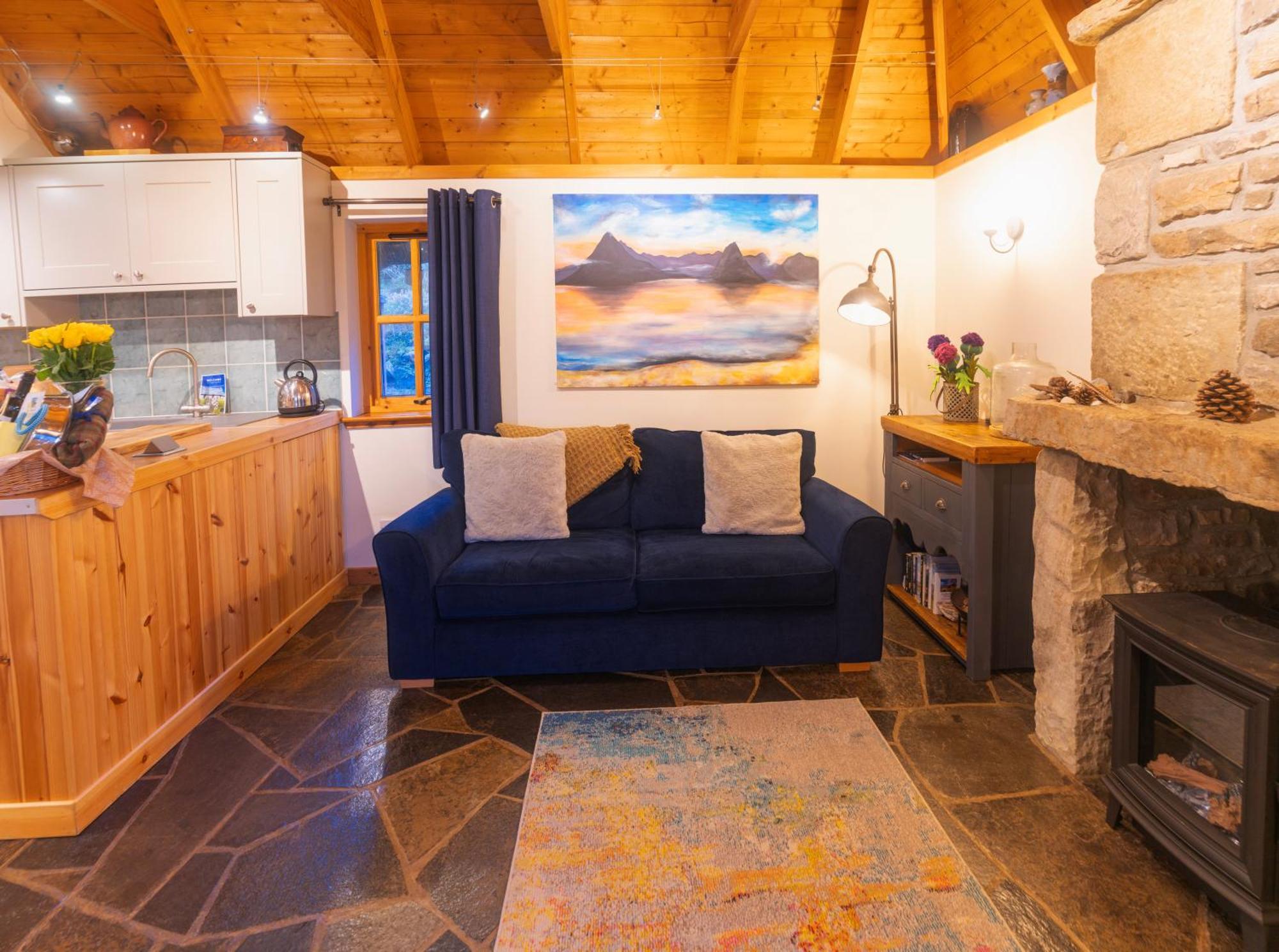 Tigh Lachie, Mary'S Thatched Cottages, Elgol, Isle Of Skye エクステリア 写真